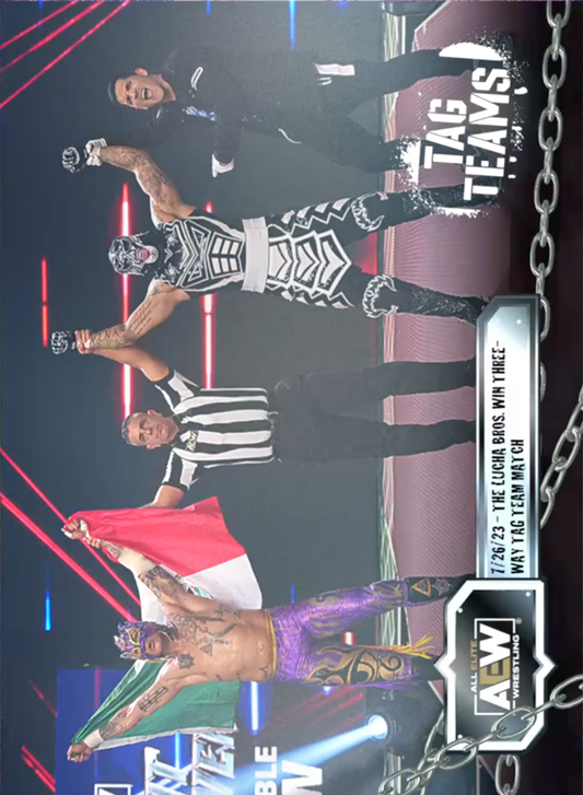 7/26/23 – The Lucha Bros. – The Lucha Bros. Win Three-Way TAG Team Match