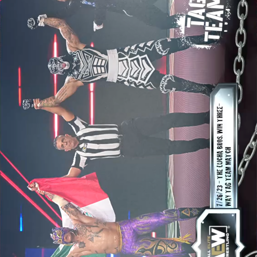 7/26/23 – the Lucha Bros. – the Lucha Bros. Win Three-Way TAG Team Match