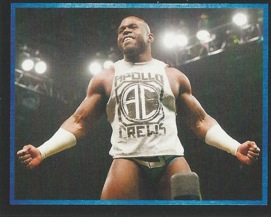 WWE Topps Stickers 2017 Apollo Crews #166