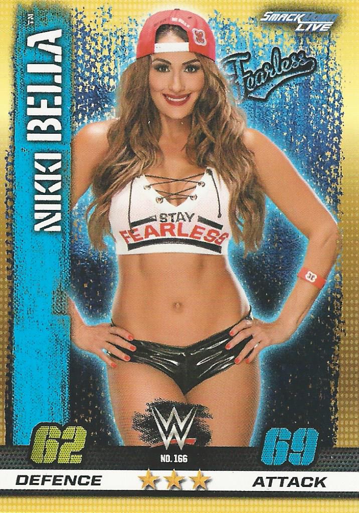 WWE Topps Slam Attax 10th Edition 2017 Nikki Bella #166