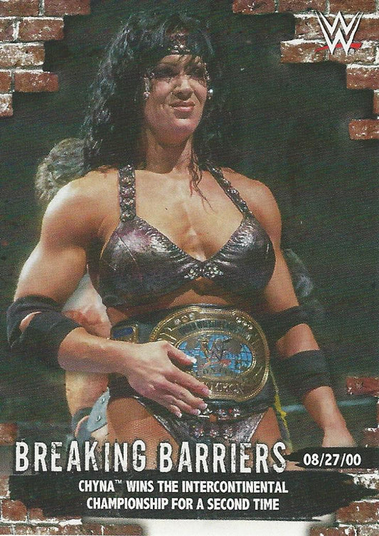 WWE Topps Women Division 2020 Chyna BB-6 trading card PW Catalog