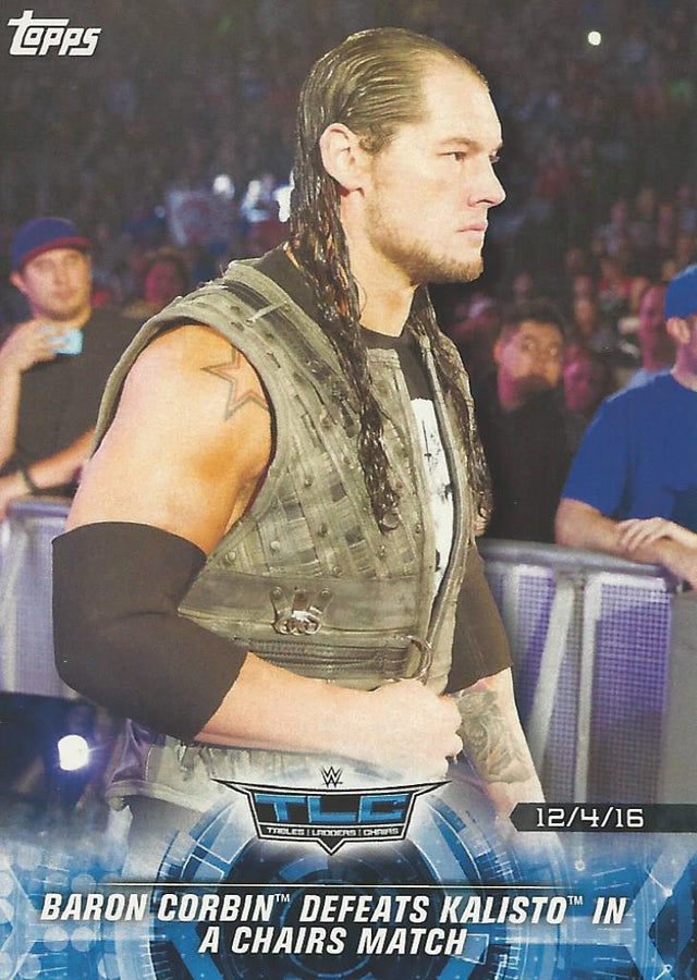 WWE Topps Road to Wrestlemania 2018 Baron Corbin #66