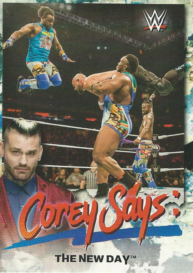 WWE Topps Smackdown 2019 New Day CG-17 trading card PW Catalog