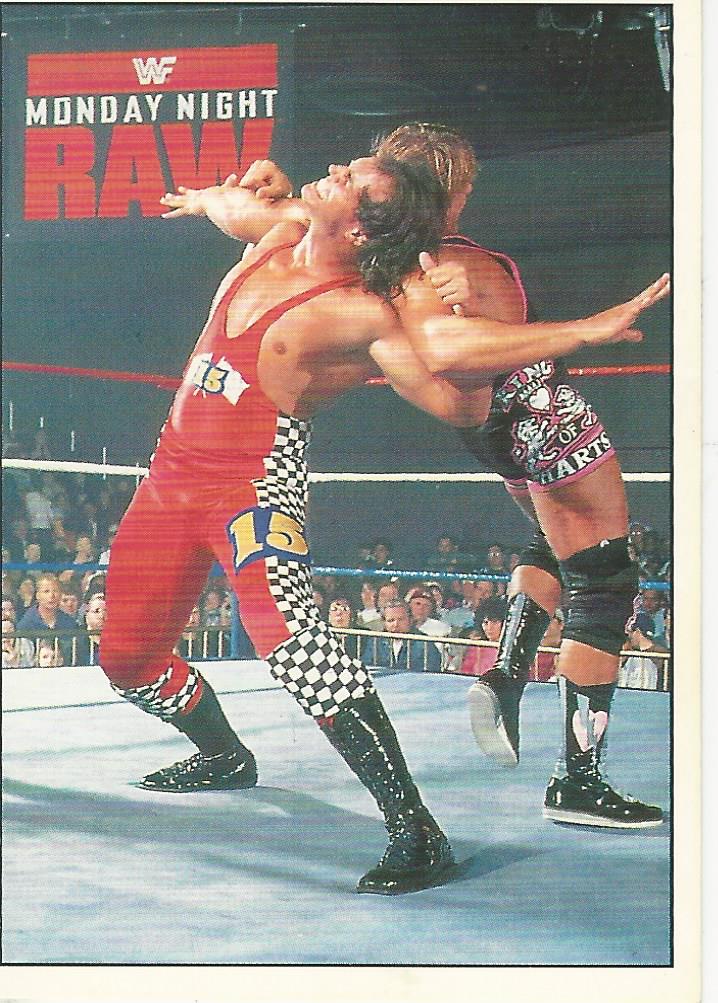 WWF Panini 1995 Sticker Collection Bob Holly #166