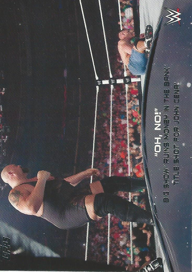 WWE Topps 2015 Big Show 6 of 10 trading card PW Catalog