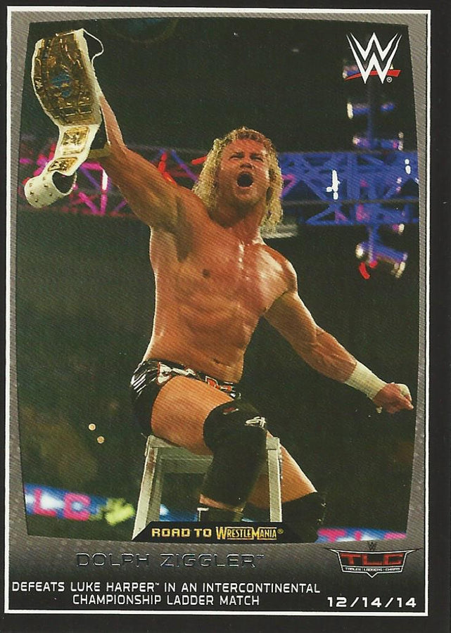 WWE Topps Road to Wrestlemania 2015 Dolph Ziggler #66