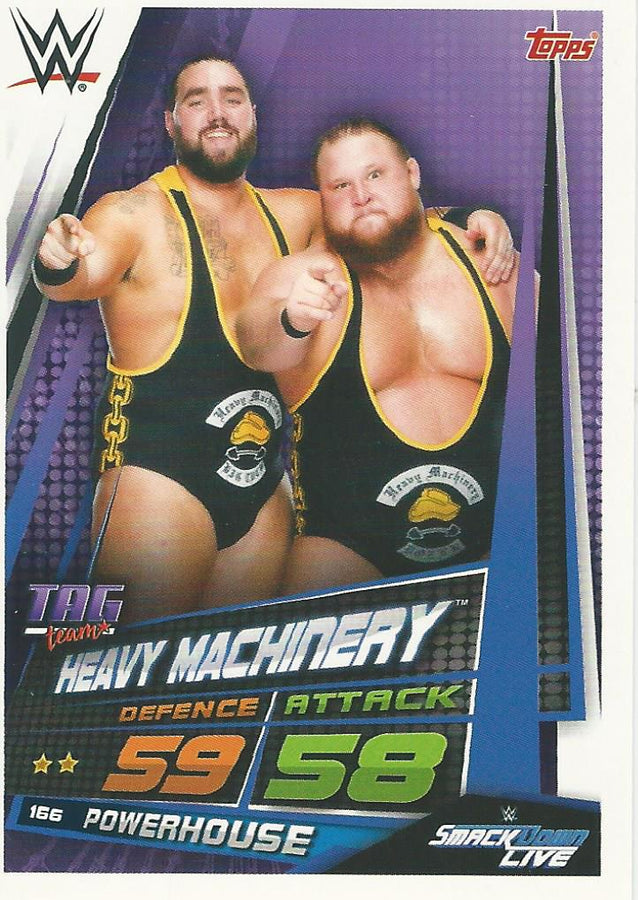 WWE Topps Slam Attax Universe 2019 Tucker and Otis #166