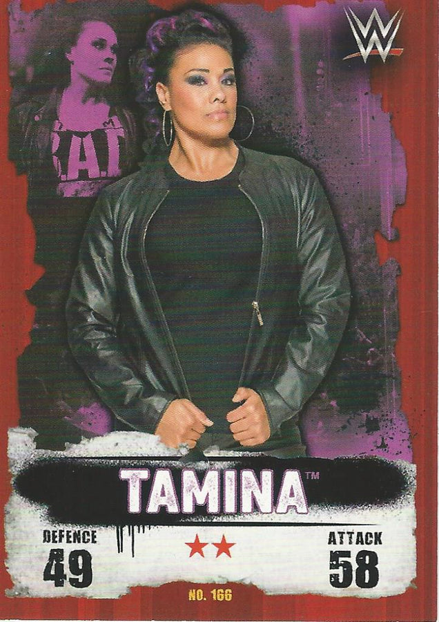 WWE Topps Slam Attax Takeover 2016 Tamina #166