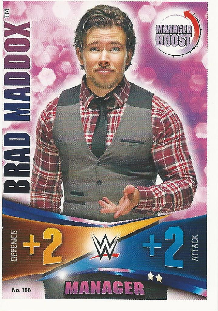 WWE Topps Slam Attax Rivals 2014 Brad Maddox #166