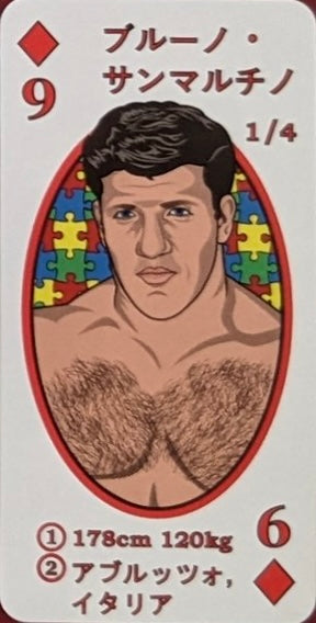 Bruno Sammartino trading card PW Catalog