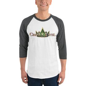 Crown Jewel Logo 3/4 Sleeve Raglan T-Shirt