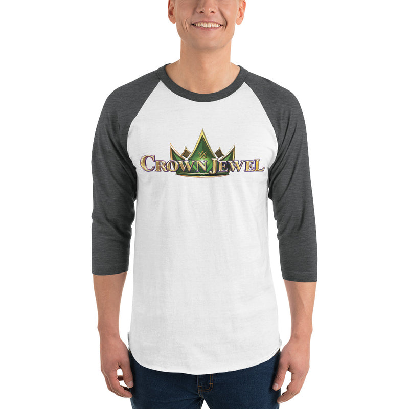 Crown Jewel Logo 3/4 Sleeve Raglan T-Shirt