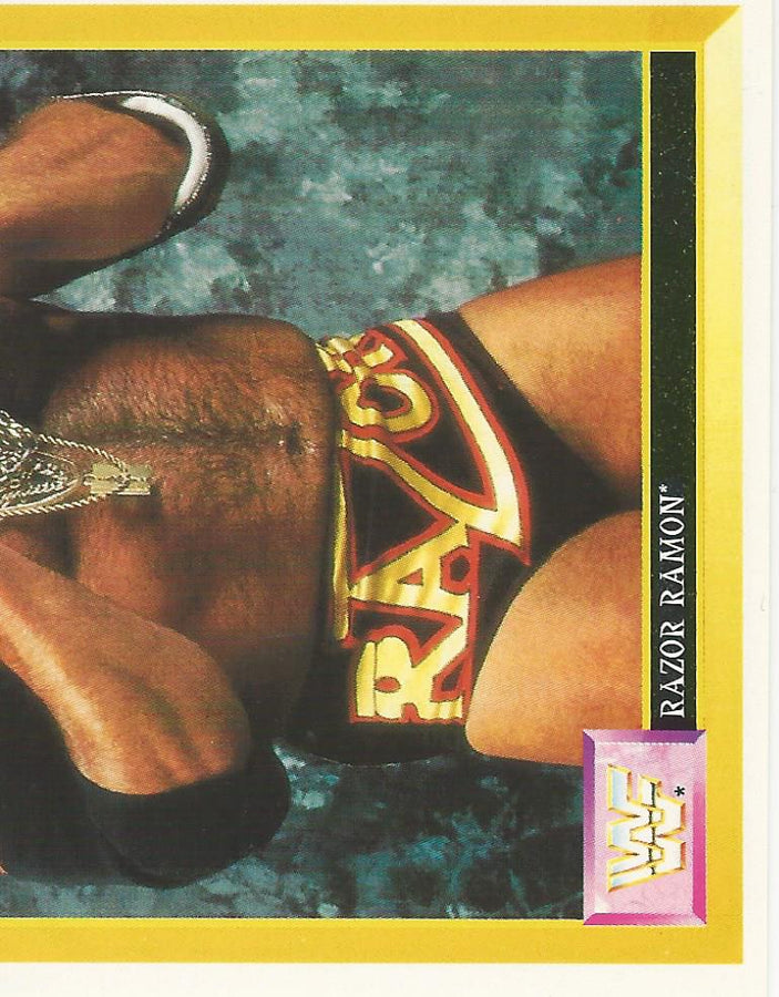 WWF Merlin Sticker 1994 Razor Ramon #167