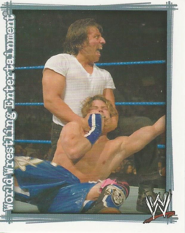 WWE Topps Superstars Uncovered 2007 Sticker Domino #167