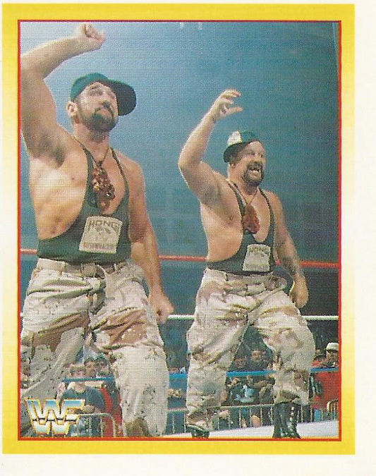 WWF Merlin Stickers 1995 Bushwhackers #167