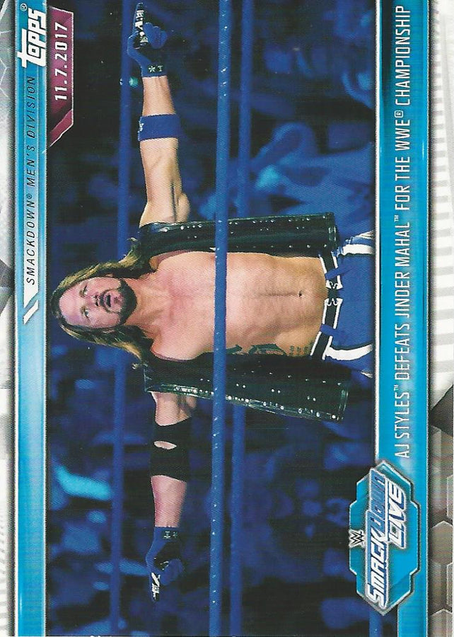 WWE Topps Champions 2019 AJ Styles #67