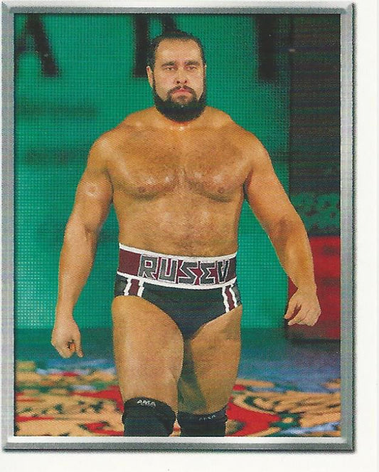 WWE Topps 2018 Stickers Rusev #167
