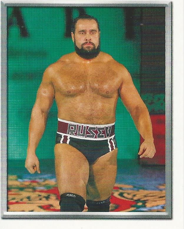WWE Topps 2018 Stickers Rusev #167