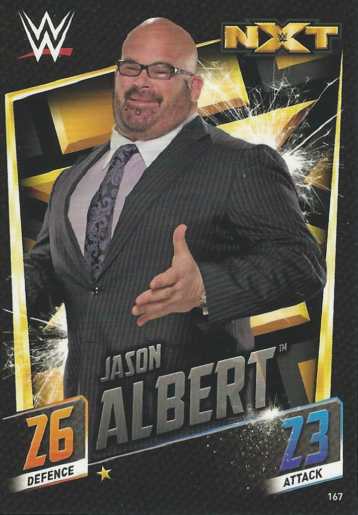 WWE Topps Slam Attax 2015 Then Now Forever Jason Albert #167 NXT
