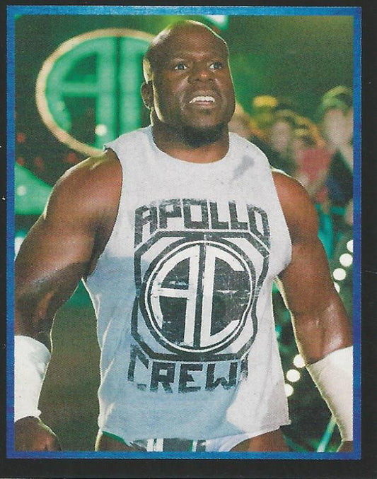 WWE Topps Stickers 2017 Apollo Crews #167