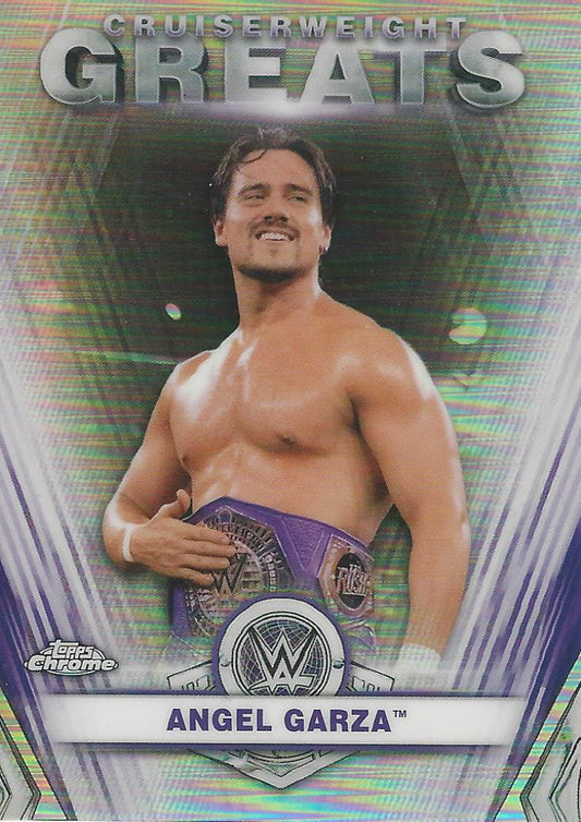 WWE Topps Chrome 2021 Angel Garza CG-2 trading card PW Catalog