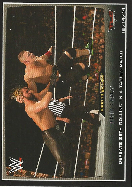 WWE Topps Road to Wrestlemania 2015 John Cena #67