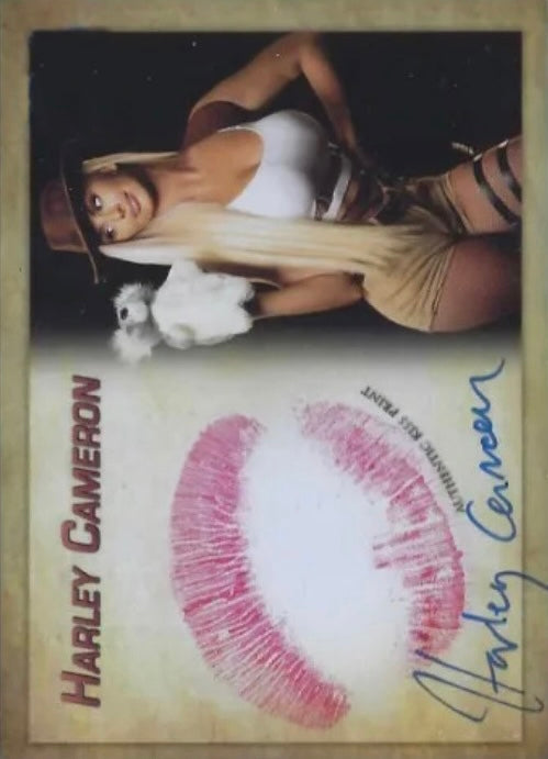 Harley Cameron trading card PW Catalog
