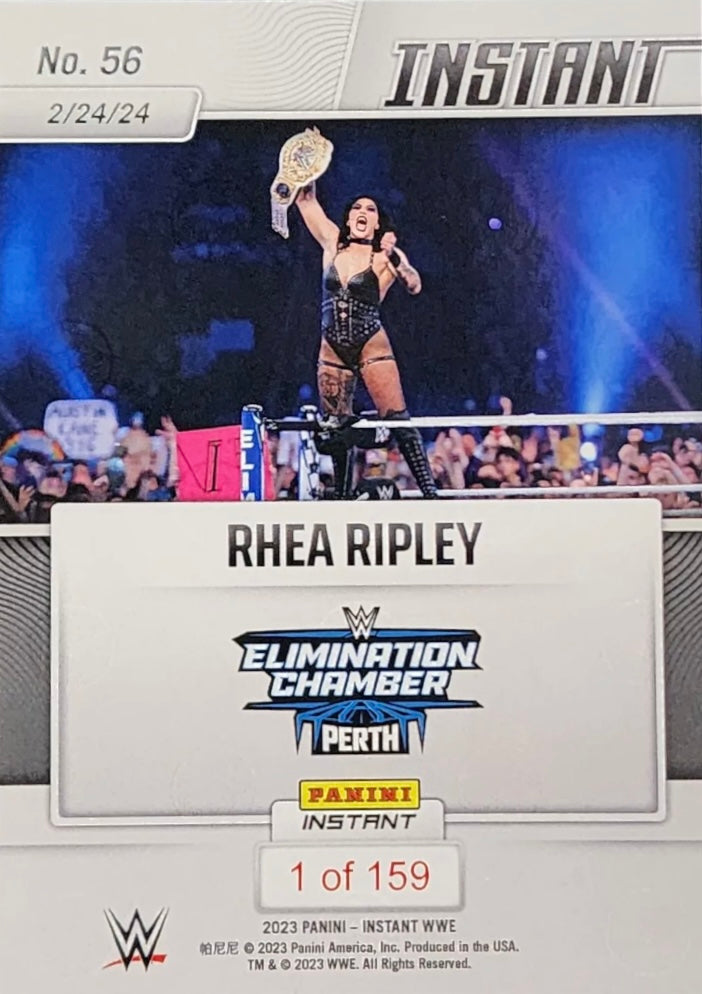 Rhea Ripley – Rhea Ripley Defends Women’s World Championship trading card PW Catalog