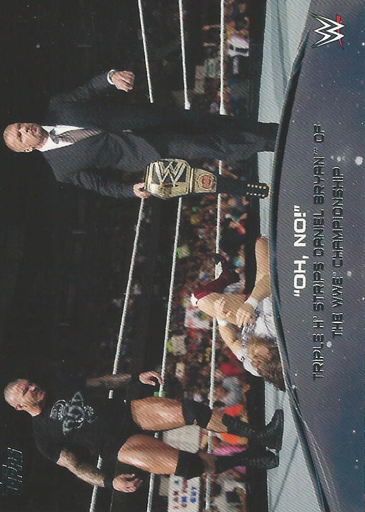 WWE Topps 2015 Triple H 8 of 10 trading card PW Catalog