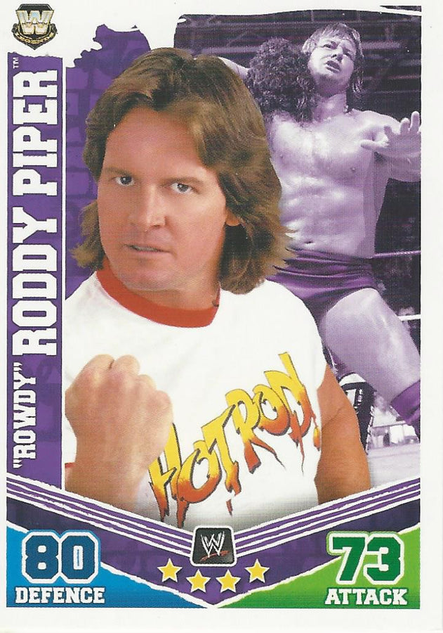WWE Topps Slam Attax Mayhem 2010 Roddy Piper #168
