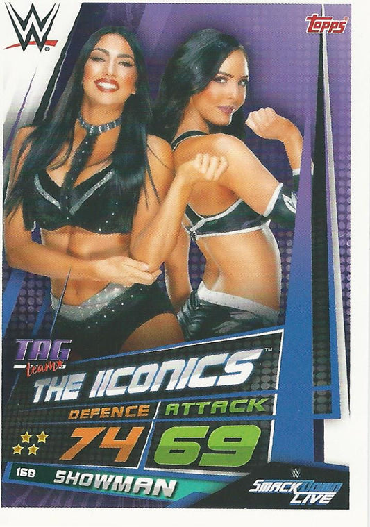WWE Topps Slam Attax Universe 2019 Peyton Royce and Billie Kay #168