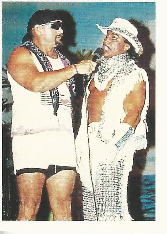 WCW Euroflash 1992 Sticker Johnny B Badd #168