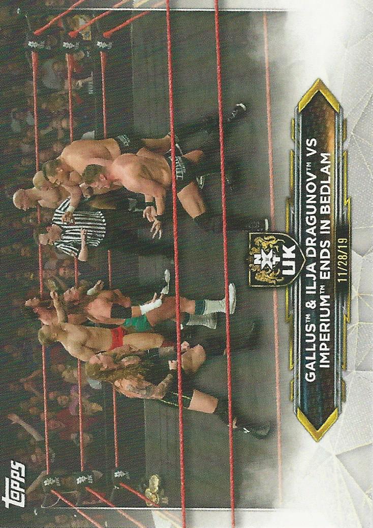 WWE Topps NXT 2020 Gallus vs Imperium #68