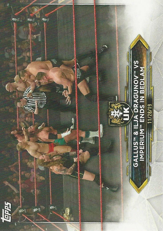 WWE Topps NXT 2020 Gallus vs Imperium #68
