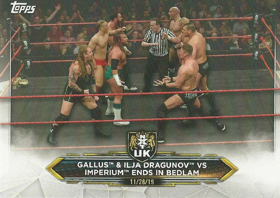 WWE Topps NXT 2020 Gallus vs. Imperium #68