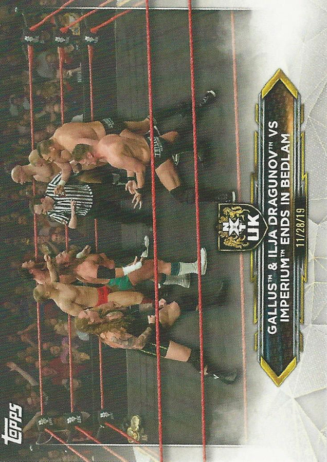 WWE Topps NXT 2020 Gallus vs Imperium #68