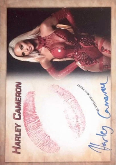 Harley Cameron trading card PW Catalog