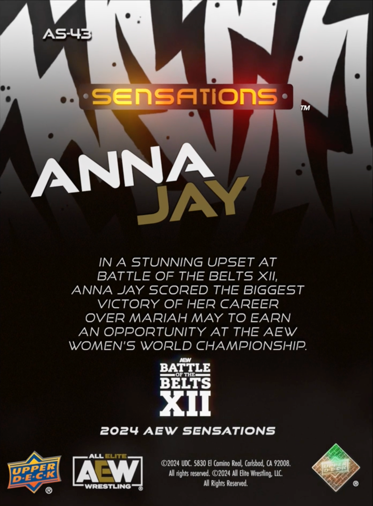 10/19/24 – Anna JAY – Anna JAY Stuns Mariah MAY in Title Eliminator Matchup