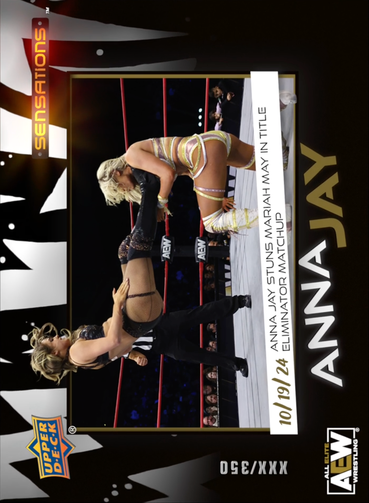 10/19/24 – Anna JAY – Anna JAY Stuns Mariah MAY in Title Eliminator Matchup