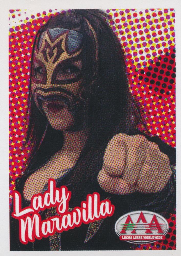 Lady Maravilla trading card PW Catalog