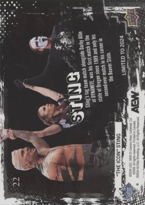 11/8/23 – Sting and Darby Allin Scored a Win in “the Icon’s” First Match in Oregon Since 1989