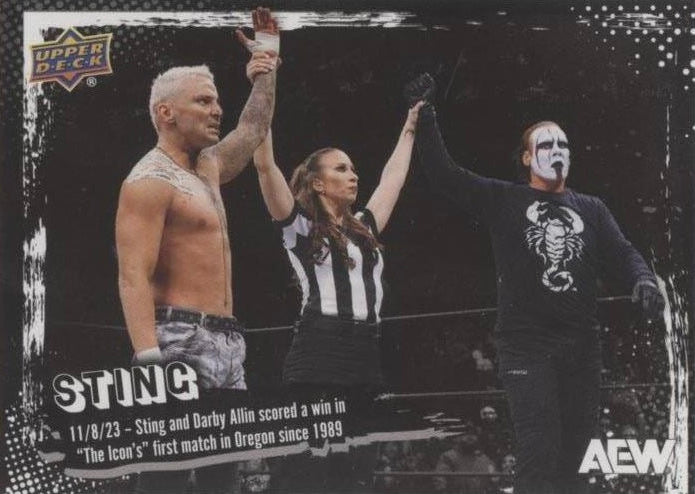 11/8/23 – Sting and Darby Allin Scored a Win in “the Icon’s” First Match in Oregon Since 1989