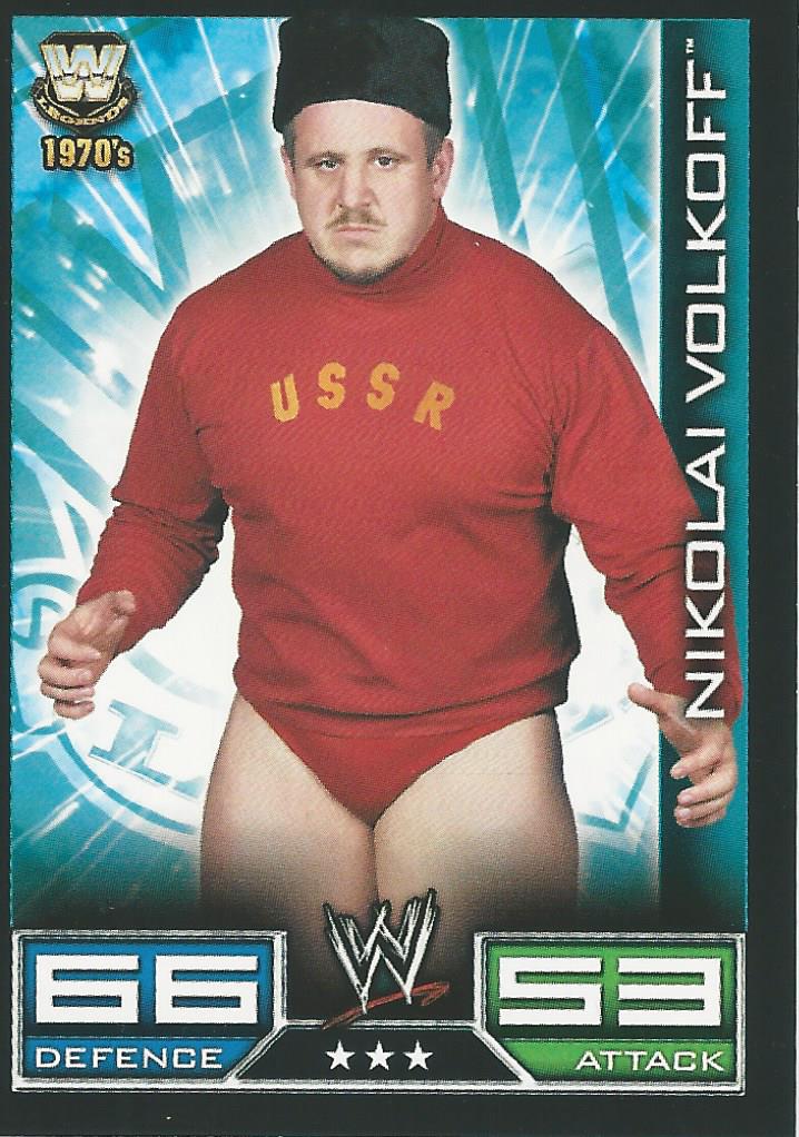 WWE Topps Slam Attax 2008 Nikolai Volkoff #169
