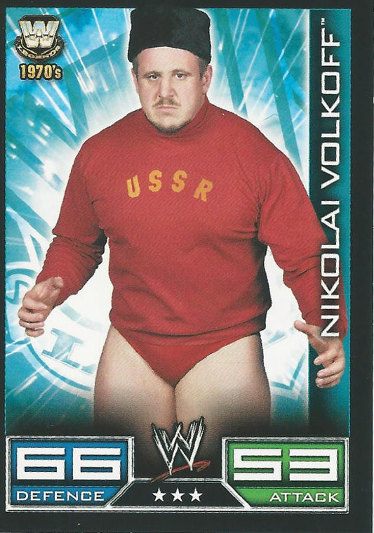 WWE Topps Slam Attax 2008 Nikolai Volkoff #169