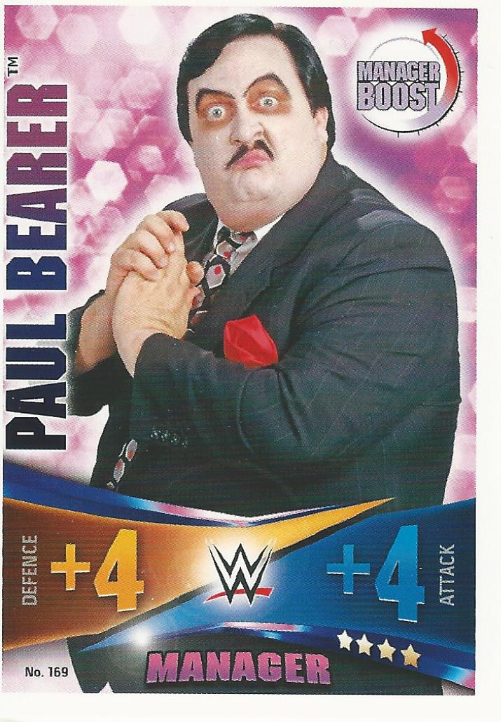WWE Topps Slam Attax Rivals 2014 Paul Bearer #169