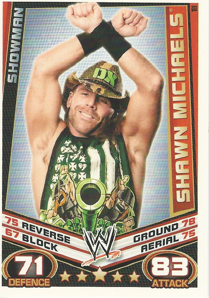WWE Topps Slam Attax Rebellion 2012 Shawn Michaels #169