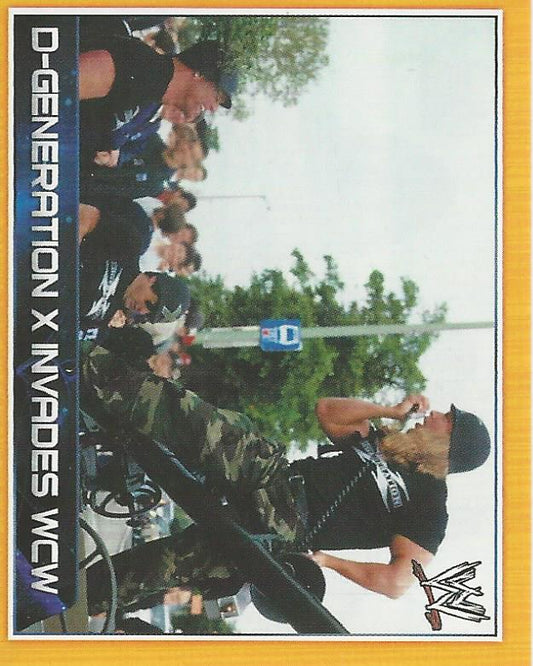 WWE Topps A-Z Sticker Collection 2014 Triple H and DX #169