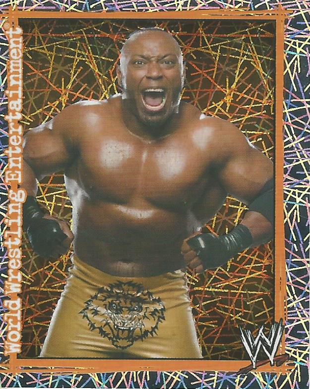 WWE Topps Superstars Uncovered 2007 Sticker Marcus Cor Von Foil #169