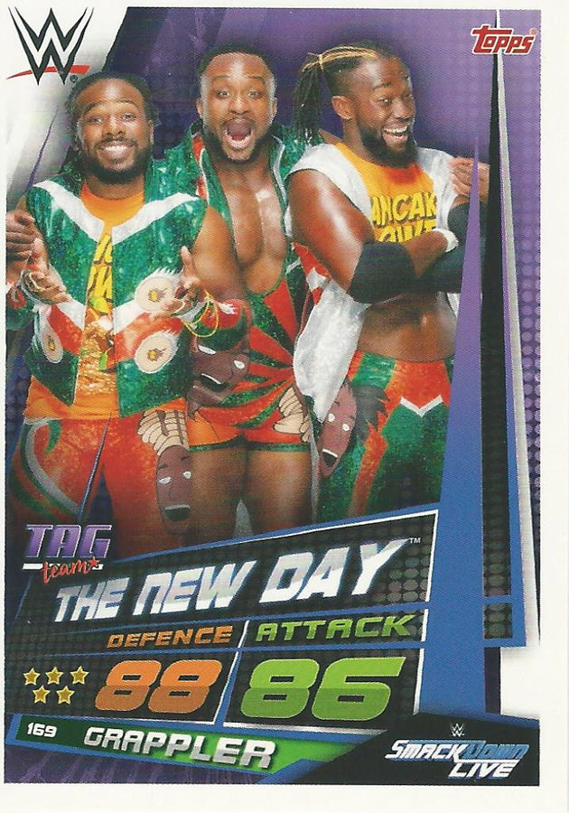 WWE Topps Slam Attax Universe 2019 New Day #169