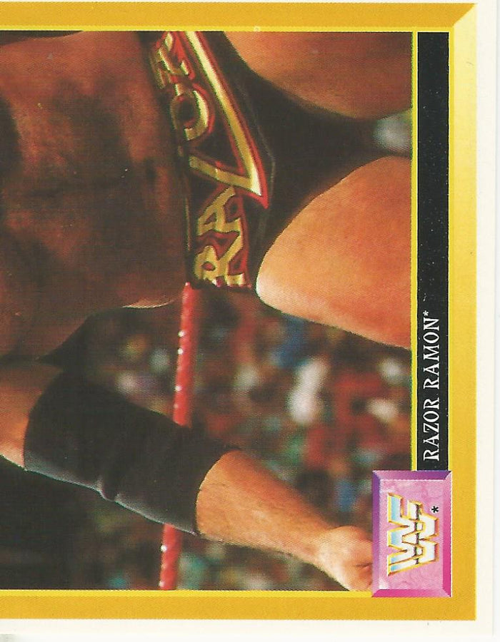 WWF Merlin Sticker 1994 Razor Ramon #169